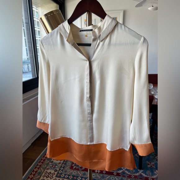 Elie Tahari silk top - Picture 1 of 7